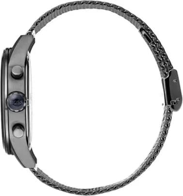 Montre Homme Hugo Boss Jet 1513677 bracelet en maille milanaise IP Noire vue 3