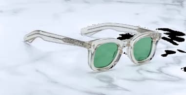 Lunettes de Soleil Jacques Marie Mage Devaux en acétate transparent vue 6