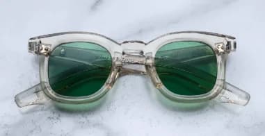Lunettes de Soleil Jacques Marie Mage Devaux en acétate transparent vue 5
