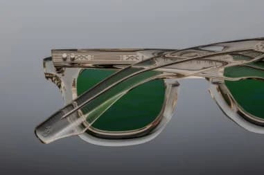 Lunettes de Soleil Jacques Marie Mage Devaux en acétate transparent vue 4