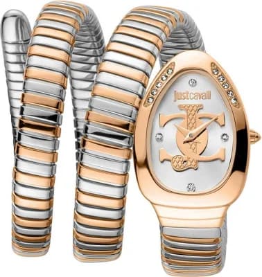 Montre Just Cavalli JC1L228M0085 Bicolore Argenté et Doré 34mm