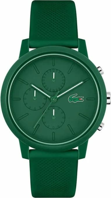 Montre Homme Lacoste 2011245 Bracelet Silicone Vert et Cadran Multifonctions