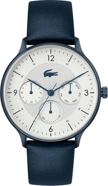 Montre Lacoste Club 2011140 en Acier Bleu et Bracelet Cuir