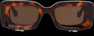 Lunettes de Soleil Loewe Chunky Anagram LW40101I rectangulaires vue 3