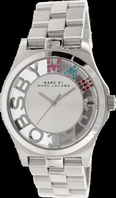 Montre Femme Marc by Marc Jacobs Henry MBM3262 Argent Bande En Acier Inoxydable