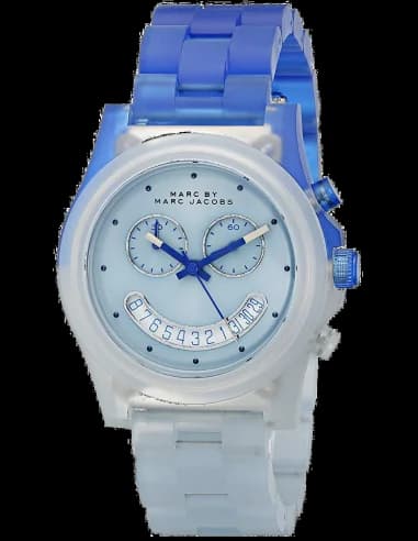 Montre Femme Marc by Marc Jacobs Raver MBM4577 Bleu vue 2