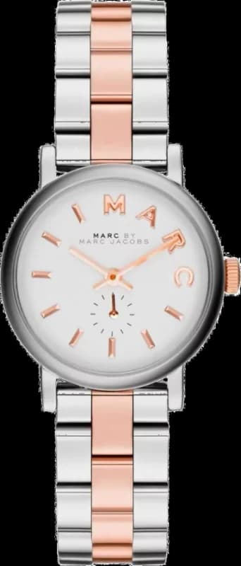 Montre Marc Jacobs MBM3331 en Acier Bicolore Argenté et Or Rose