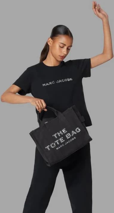 Sac à main Marc Jacobs The Medium Tote Bag en toile vue 2