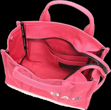 Sac à main Marc Jacobs The Medium Tote Bag en toile vue 2