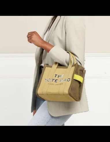 Sac à main Marc Jacobs The Mini Tote Bag en toile vue 4