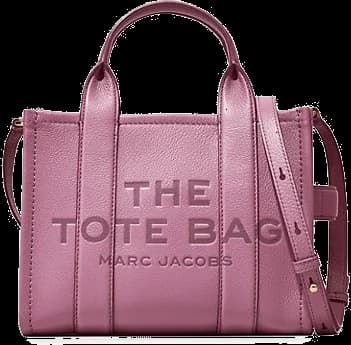 Sac à main Marc Jacobs The Mini Tote Bag en cuir grainé vue 5