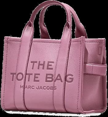 Sac à main Marc Jacobs The Mini Tote Bag en cuir grainé vue 3
