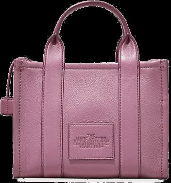 Sac à main Marc Jacobs The Mini Tote Bag en cuir grainé vue 2