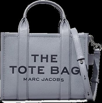 Sac à main Marc Jacobs The Mini Tote Bag en cuir grainé vue 4