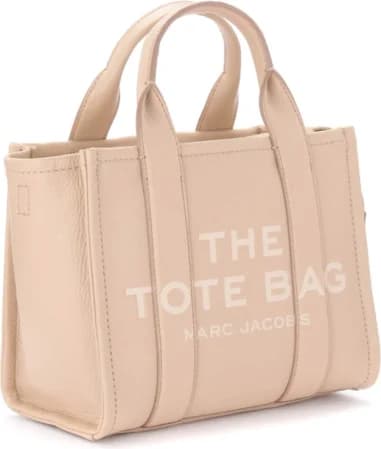 Sac à main Marc Jacobs The Mini Tote Bag en cuir grainé vue 2