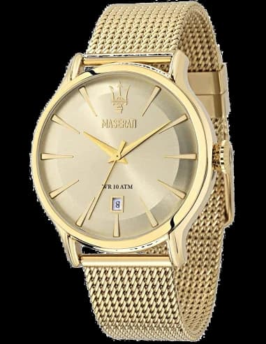 Montre Homme Maserati Epoca R8853118003 bracelet en maille milanaise