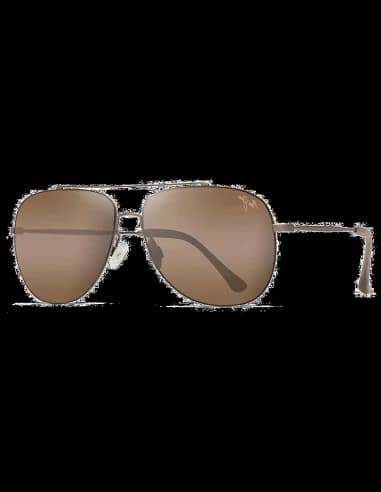 Lunettes de soleil Maui Jim Cinder Cone H789-16M marron forme pilote