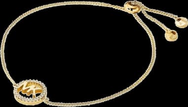 Bracelet à chaine Michael Kors Premium en métal doré