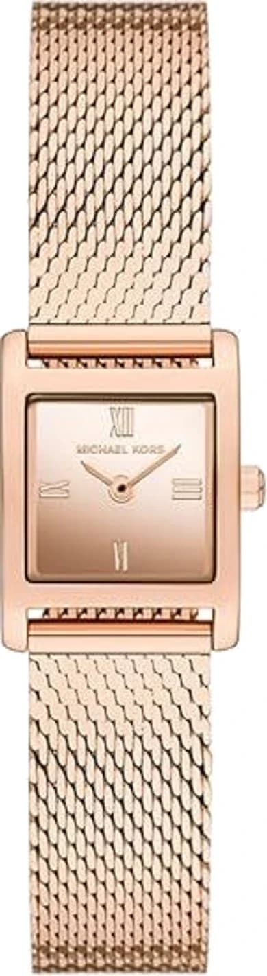 Montre Femme Michael Kors Georgie MK4960 or rose bracelet maillons acier