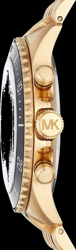 Montre Michael Kors MK8726 homme détail cadran noir