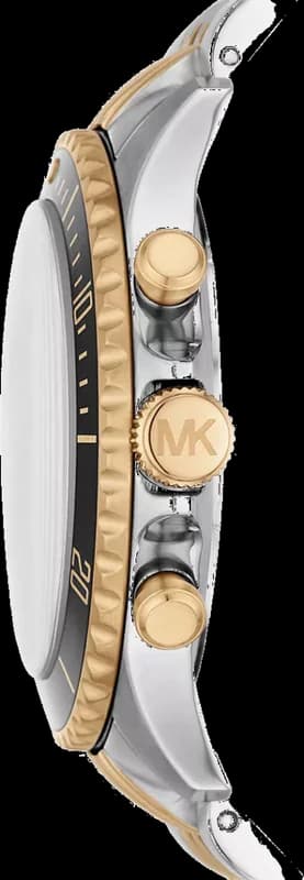 Montre Michael Kors MK8872 homme verso boîtier argent