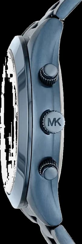 Montre Michael Kors MK8918 homme verso boîtier bleu