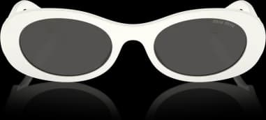 Lunettes de soleil Miu Miu Glimpse MU 06ZS en acétate vue 3