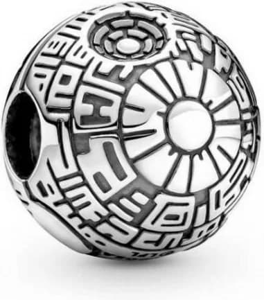 Charm Pandora 799513C00 Clip argent Star Wars x Pandora Étoile de la Mort