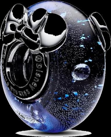 Disney x Pandora Charm Mickey Magique en Verre de Murano