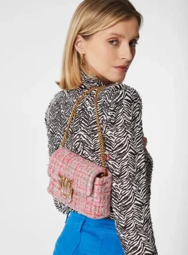 Sac à main Pinko Love Baby Puff Chevron Lux vue 5