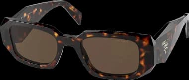 Lunettes de soleil Prada Symbole PR 17WS forme rectangulaire vue 2