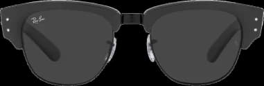 Lunettes de soleil Ray-Ban Mega Clubmaster RB0316S 1367/48 grises vue 2