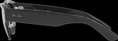 Lunettes de soleil Ray-Ban Mega Clubmaster RB0316S 1367/48 grises vue 3
