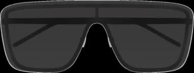 Lunettes de soleil Saint Laurent SL 364 MASK monture en métal vue 2