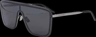 Lunettes de soleil Saint Laurent SL 364 MASK monture en métal vue 2