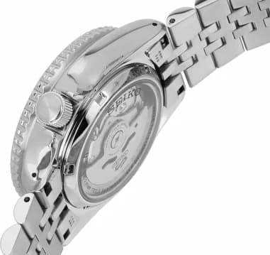 Montre Seiko SSK003K1 GMT Automatique Acier Cadran Bleu Soleillé vue 3