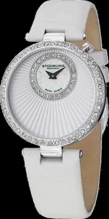 Montre Femme Stuhrling Original Vogue 597.01 Blanc
