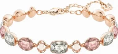 Bracelet Swarovski Girlfriend 5286161 plaqué or rose incrusté de cristaux