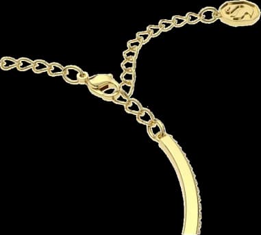 Bracelet Swarovski Jonc Millenia en métal rhodié vue 2