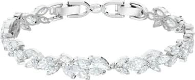 Bracelet Swarovski Louison 5419244 plaqué rhodium cristaux blancs