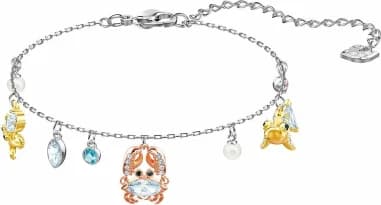 Bracelet Swarovski Ocean 5462584 plaqué rhodium cristaux multicolores