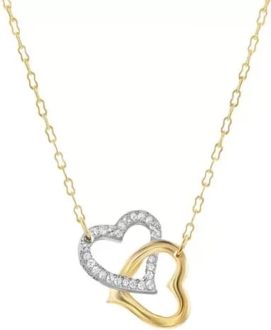 Collier Swarovski Match 1062708 plaqué or cristaux blancs