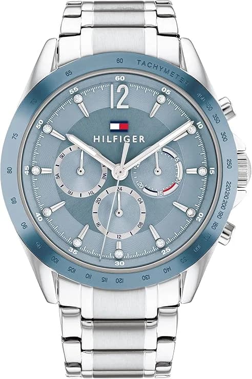 Montre Femme Tommy Hilfiger Kenzie 1782554 cadran bleu bracelet acier