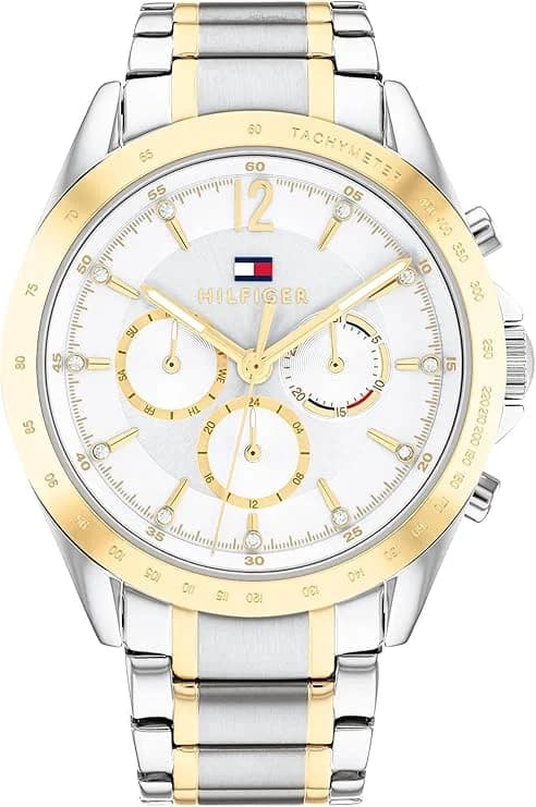 Montre Femme Tommy Hilfiger Kenzie 1782555 cadran argenté bracelet acier