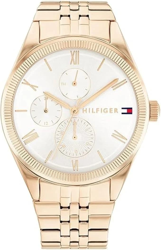 Montre Femme Tommy Hilfiger Sienna 1782593 cadran noir bracelet acier