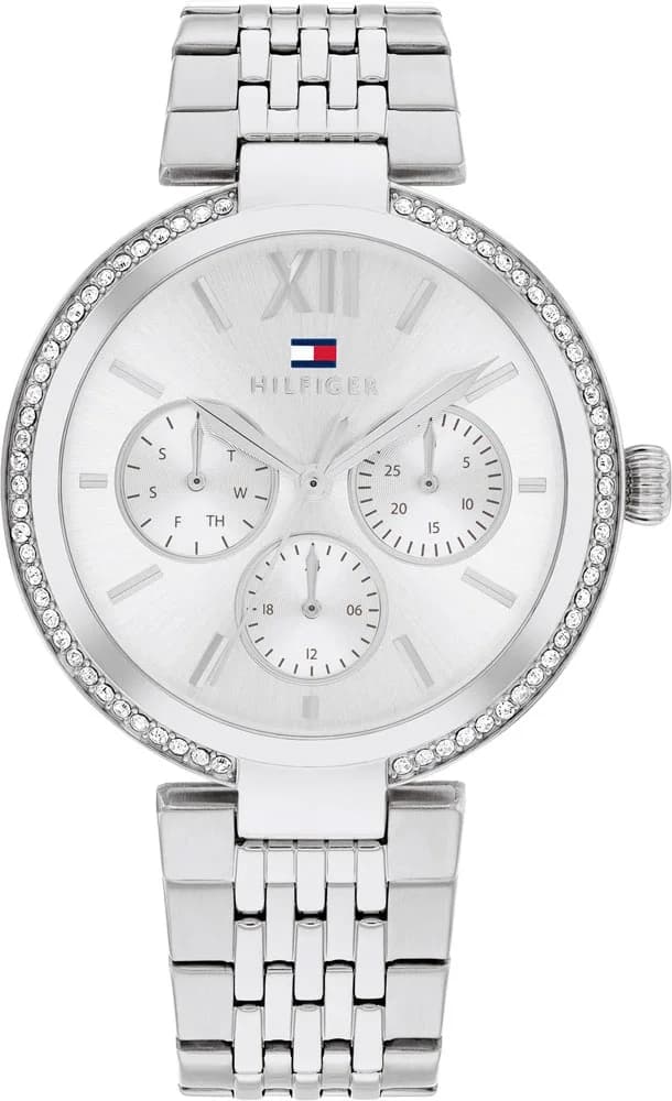 Montre Femme Tommy Hilfiger Sophia 1782695 cadran argenté bracelet acier