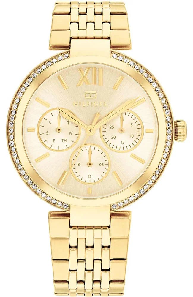 Montre Femme Tommy Hilfiger Sophia 1782697 cadran doré bracelet acier