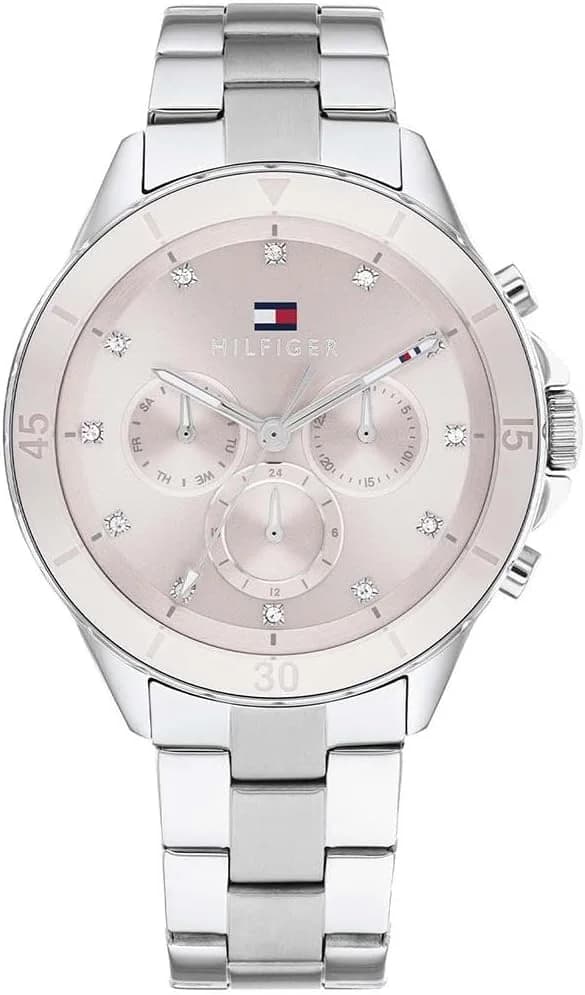 Montre Femme Tommy Hilfiger Mellie 1782706 cadran rose bracelet acier