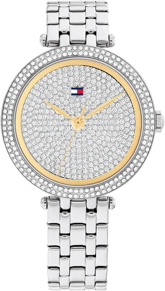 Montre Femme Tommy Hilfiger Natalie 1782722 cadran argenté bracelet acier