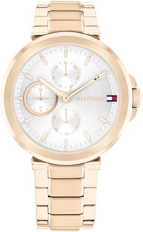 Montre Femme Tommy Hilfiger Lori 1782756 cadran argenté bracelet acier